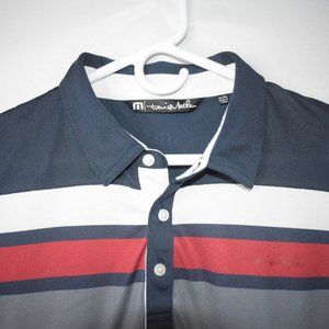 Travis Mathew Polo Short Sleeve Shirt Size XL Blue